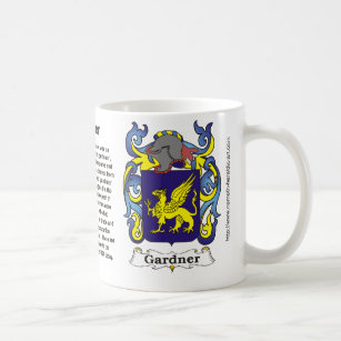 Gardner Family Coat of Arms Mug