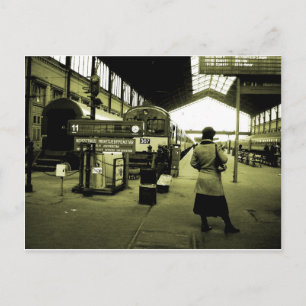 gare Budapest Postcard