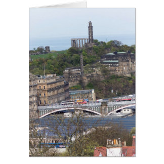 Gare de Waverley et autres monuments à Edimbourg