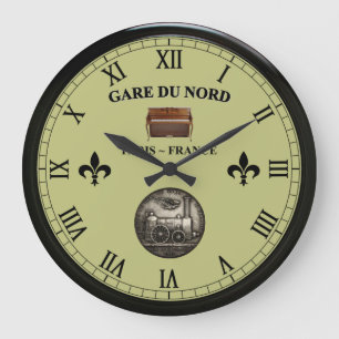Gare du Nord ~ Paris France ~ Upright Piano ~ Large Clock