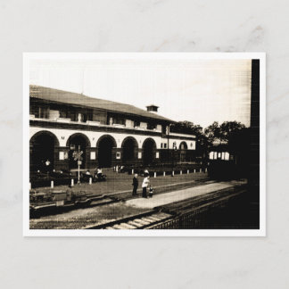 Gare - Temple, Carte postale TX