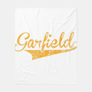 Garfield Sports Logo   Fleece Blanket