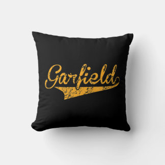 Garfield Sports Logo   Throw Pillow