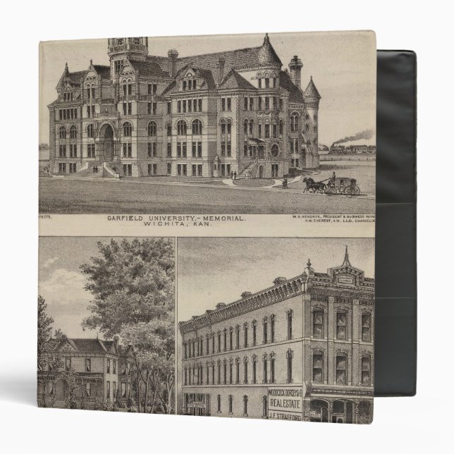 Garfield University, Kansas Binder (Front/Inside)