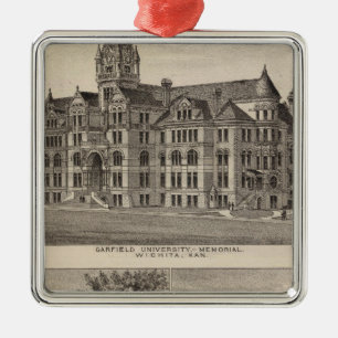 Garfield University, Kansas Metal Ornament