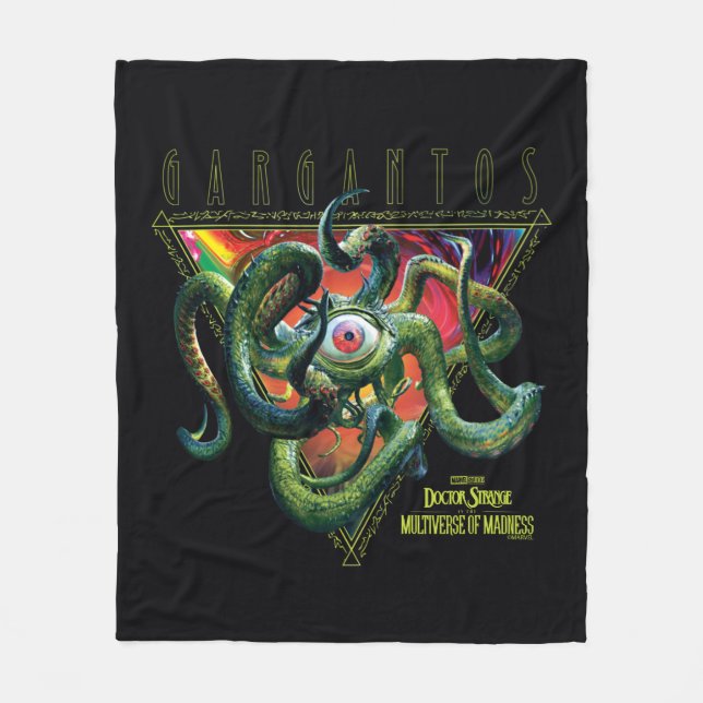 Gargantos Multiverse Graphic Fleece Blanket (Front)