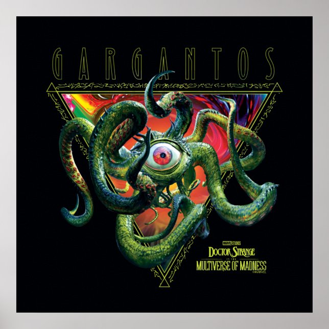 Gargantos Multiverse Graphic Poster (Front)