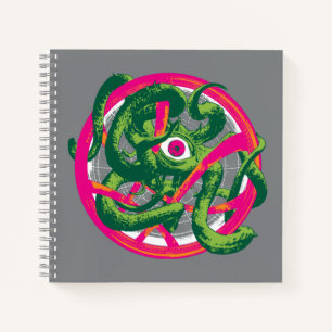 Gargantos Wrapped Around Seal of Vishanti Notebook