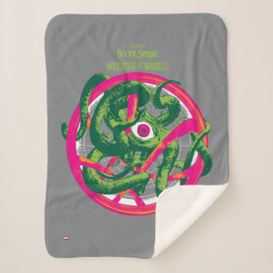 Gargantos Wrapped Around Seal of Vishanti Sherpa Blanket