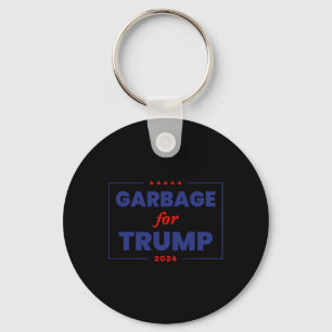 Garge For Trump 2024 Funny Trump Supporter 1 Keychain