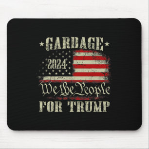 Garge For Trump 2024 Funny Us American Flag Men Wo Mouse Pad