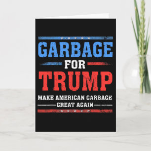 Garge For Trump Make American Garge Great Again 6 Card