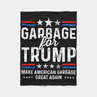 Garge For Trump Make Trump President Of America 20 Fleece Blanket