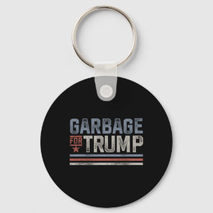 Garge For Trump Trash Trump 2024 Vintage Garge For Keychain
