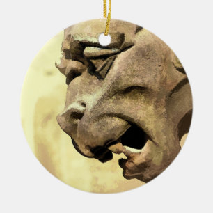 GARGOYLE CERAMIC ORNAMENT