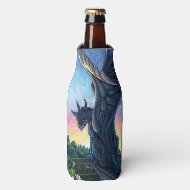Gargoyle Guardian Bottle Cooler (Bottle Front)
