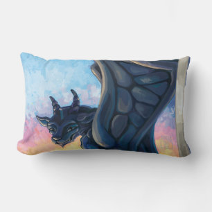 Gargoyle Guardian Lumbar Pillow