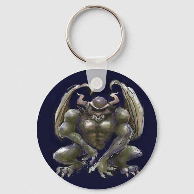 Gargoyle Keychain (Front)