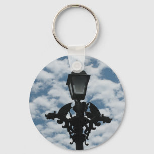 Gargoyle Lamppost Keychain