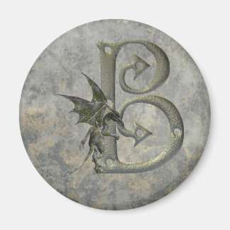 Gargoyle Monogram B Magnet