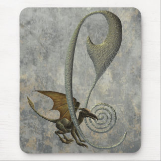 Gargoyle Monogram C Mouse Pad