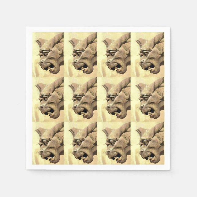 GARGOYLE NAPKIN (Front)