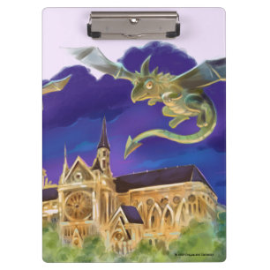 Gargoyle Notre Dame - Paris Clipboard 