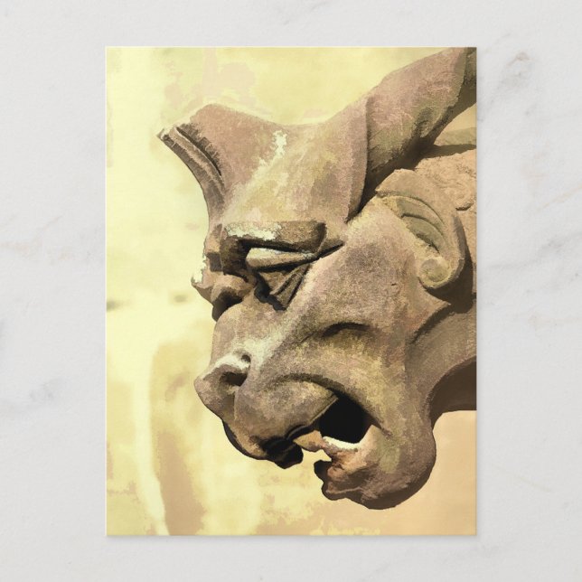 GARGOYLE POSTCARD (Front)