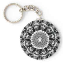 Gargoyle Rosette Keychain