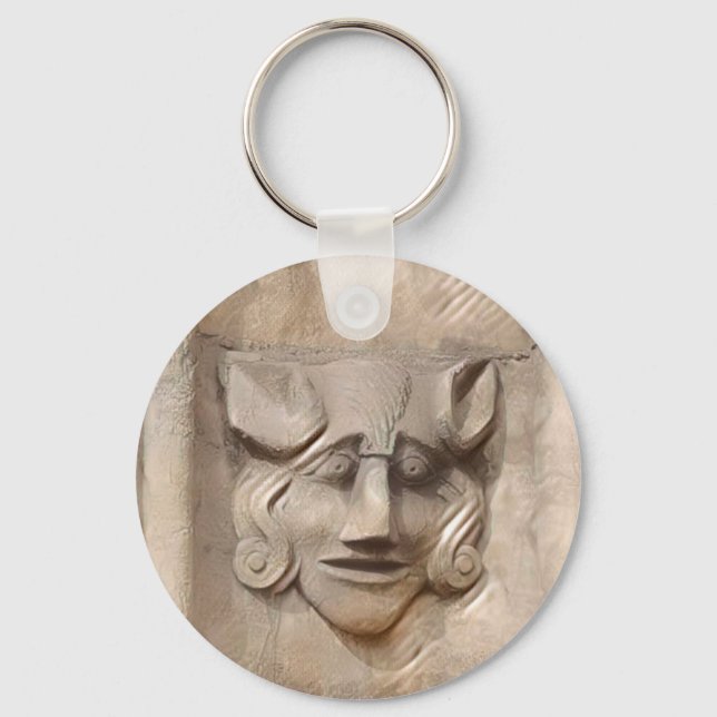 Gargoyle - St. Mary's - Beverley Keychain (Front)