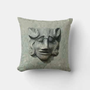 Gargoyle - St. Mary's - Beverley Throw Pillow