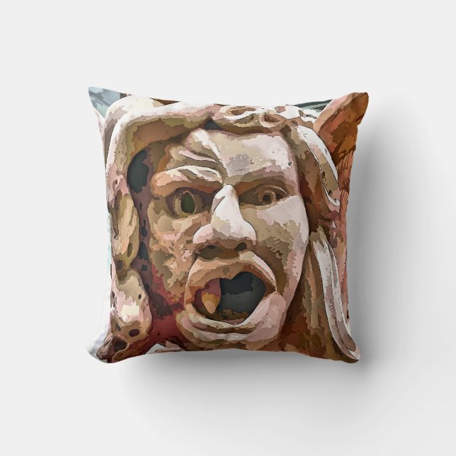 GARGOYLE THROW PILLOW (Front)