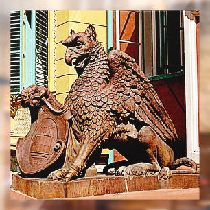 GARGOYLE WINDOW CLING