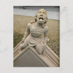 Gargoyle - York Cathedral Postcard