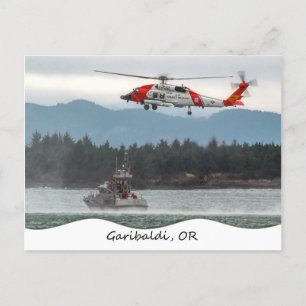 Garibaldi, OR Coast Guard Postcard