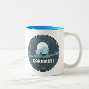 Garibaldi Provincial Park Deer Two-Tone Coffee Mug