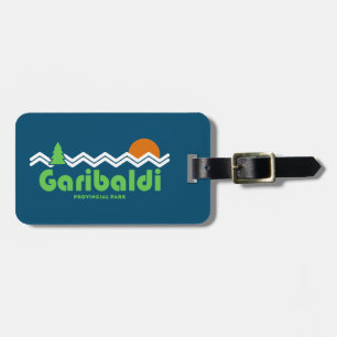 Garibaldi Provincial Park Retro Luggage Tag