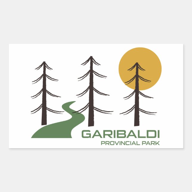 Garibaldi Provincial Park Trail Sticker (Front)