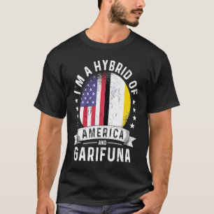 Garifuna American Patriot Grown Flag Humour T-Shirt