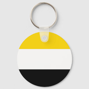 Garifuna people ethnic flag Arawakan Keychain