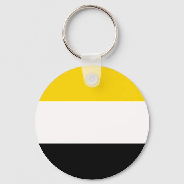 Garifuna people ethnic flag Arawakan Keychain (Front)