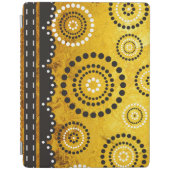 Garland ARTdeco black white + your background iPad Cover (Front)