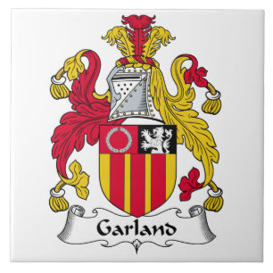Garland Family Crest Tile