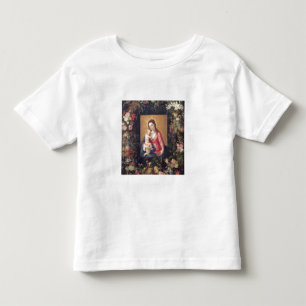 Garland of Fruit and Flowers with Virgin and Child Toddler T-shirt