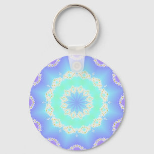 Garlands of daisies keychain