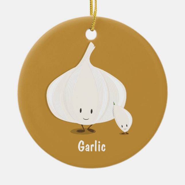 Garlic and Clove characters | Ornament (Front)