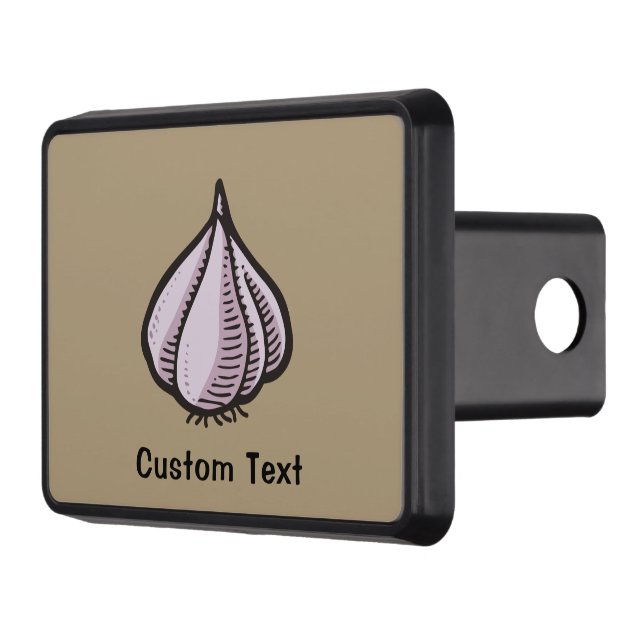 Garlic Bulb Trailer Hitch Cover (Left)