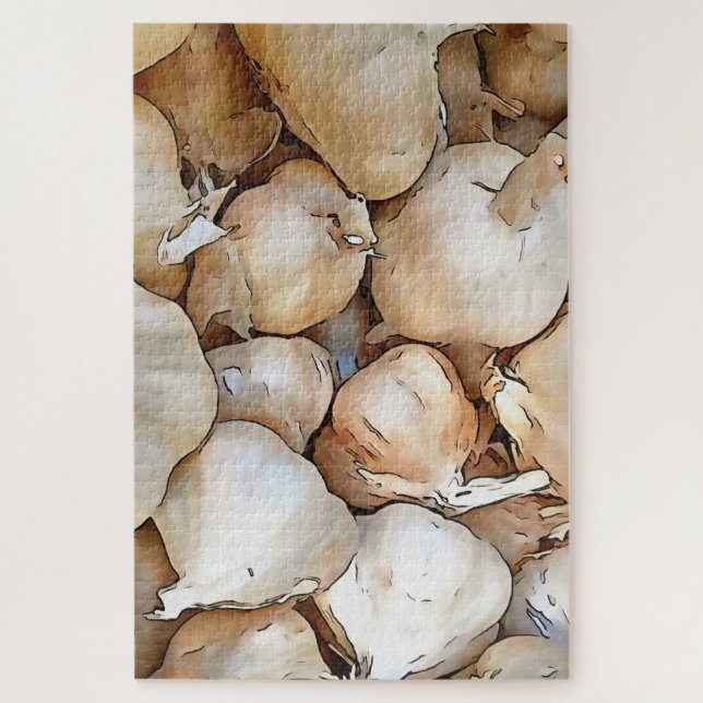 Garlic Bulbs Jigsaw Puzzle (Vertical)