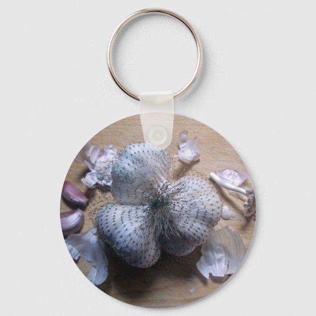 Garlic bulbs keychain (Front)