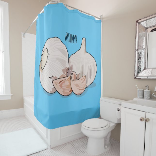 Garlic cartoon illustration   (In Situ)